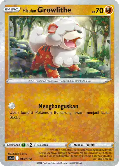 Hisuian Growlithe