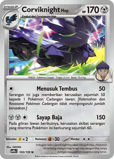 Corviknight <Hop>