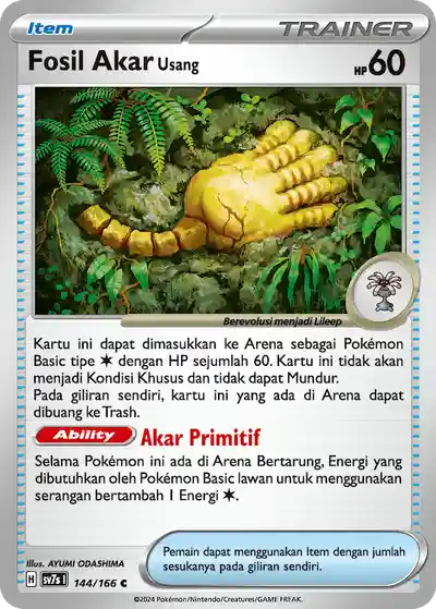 Fosil Akar Usang‌