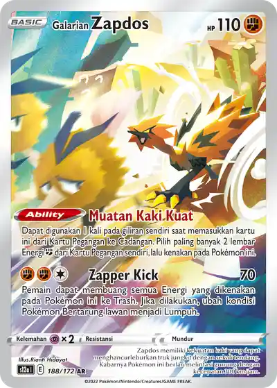 Galarian Zapdos
