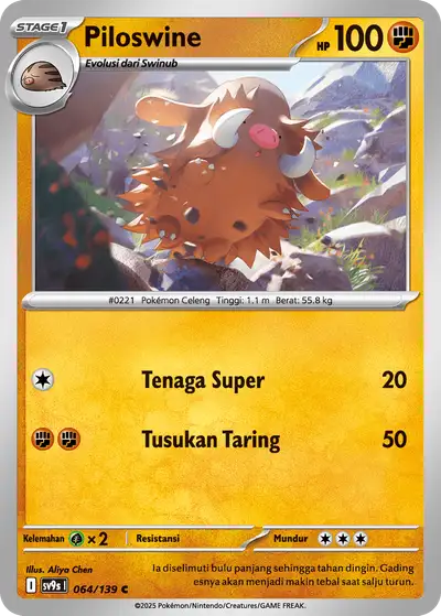 Piloswine