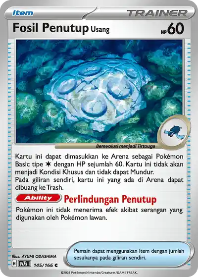 Fosil Penutup Usang‌